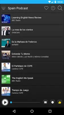 Spain Podcast android App screenshot 1