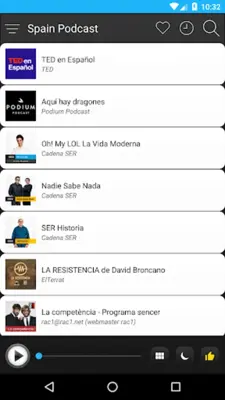 Spain Podcast android App screenshot 2